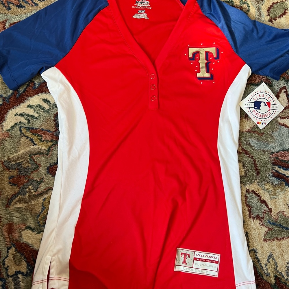 Texas Rangers Womens Jersey Tee